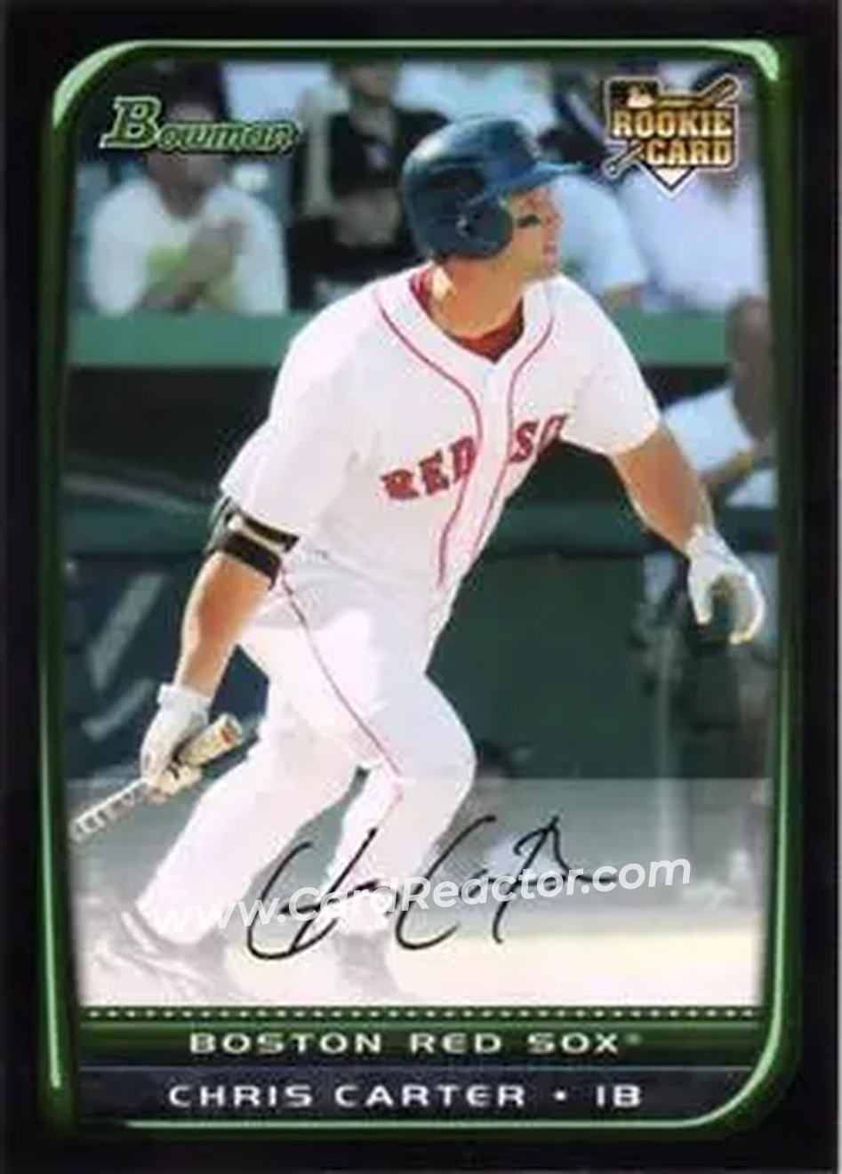 2008 Bowman Draft Picks & Prospects #BDP12 - Chris Carter - Boston Red Sox - Front