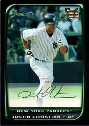 2008 Bowman Draft Picks & Prospects #BDP13 - Justin Christian - New York Yankees