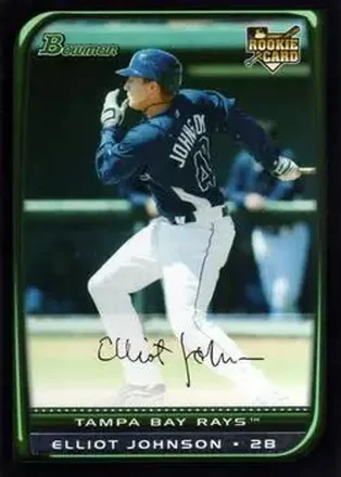 2008 Bowman Draft Picks & Prospects #BDP24 - Elliot Johnson - Tampa Bay Rays