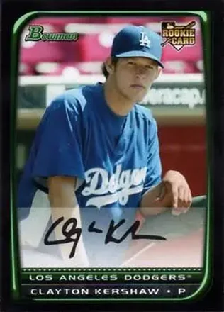 2008 Bowman Draft Picks & Prospects #BDP26 - Clayton Kershaw - Los Angeles Dodgers