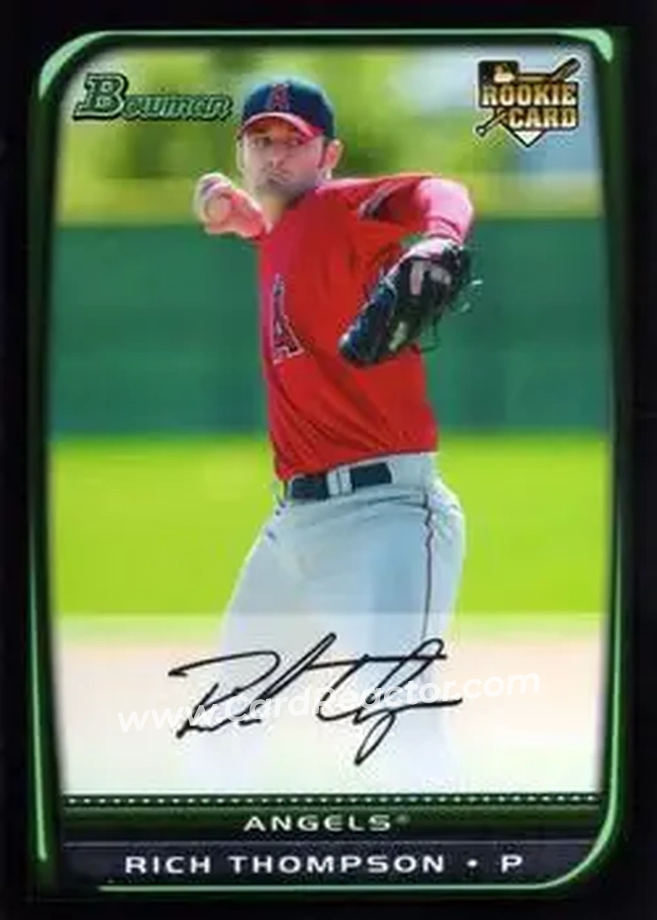 2008 Bowman Draft Picks & Prospects #BDP36 - Rich Thompson - Los Angeles Angels - Front