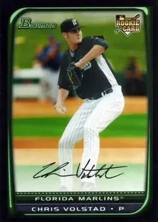 2008 Bowman Draft Picks & Prospects #BDP39 - Chris Volstad - Florida Marlins