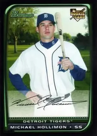2008 Bowman Draft Picks & Prospects #BDP40 Michael Hollimon