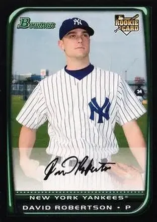 2008 Bowman Draft Picks & Prospects #BDP48 - David Robertson - New York Yankees