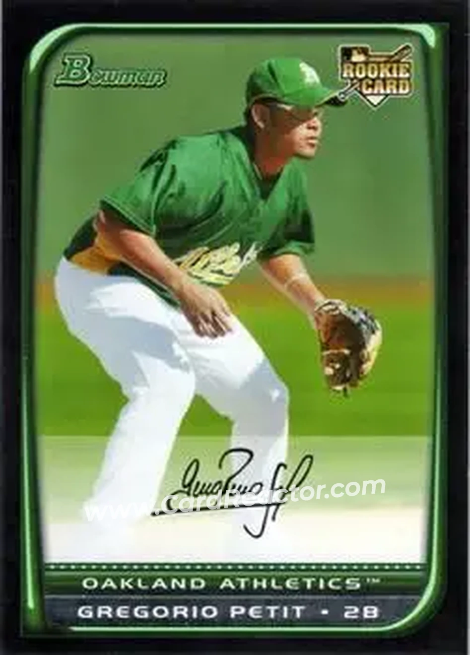 2008 Bowman Draft Picks & Prospects #BDP54 - Gregorio Petit - Oakland Athletics - Front 2008 Bowman Draft Picks & Prospects #BDP54 - Gregorio Petit - Oakland Athletics - Front