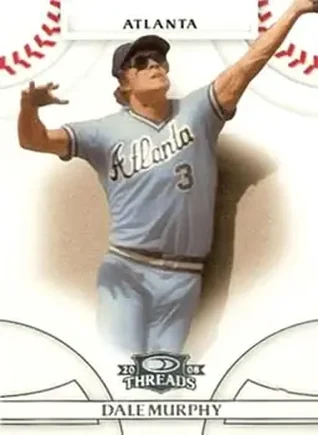 2008 Donruss Threads #2 - Dale Murphy - Atlanta Braves