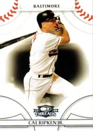 2008 Donruss Threads #4 - Cal Ripken - Baltimore Orioles