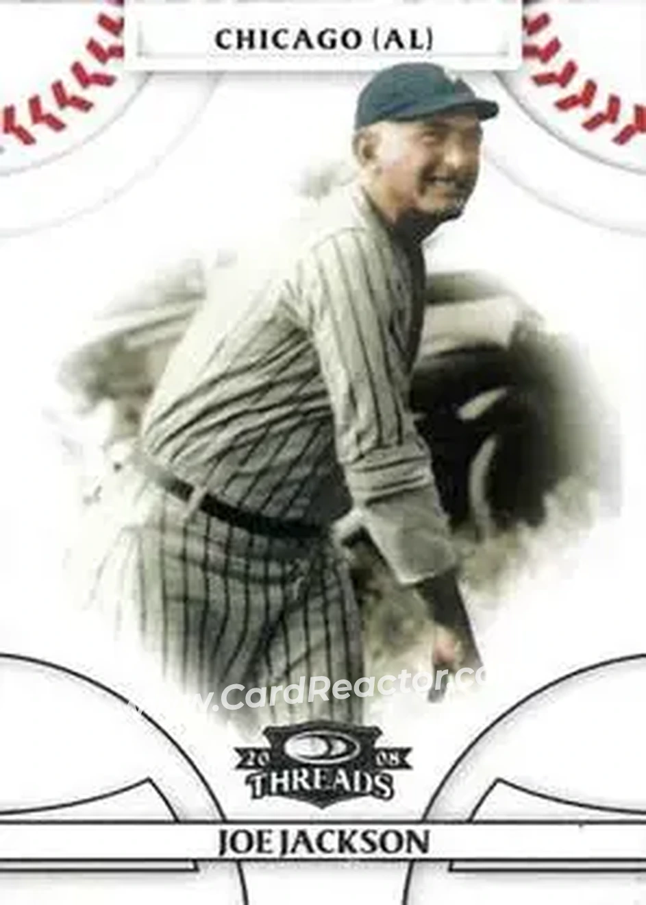 2008 Donruss Threads #9 - Joe Jackson - Chicago White Sox - Front