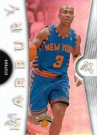 2006-07 E-X #27 - Stephon Marbury - New York Knicks