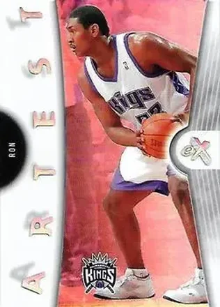 2006-07 E-X #34 - Metta World Peace - Sacramento Kings