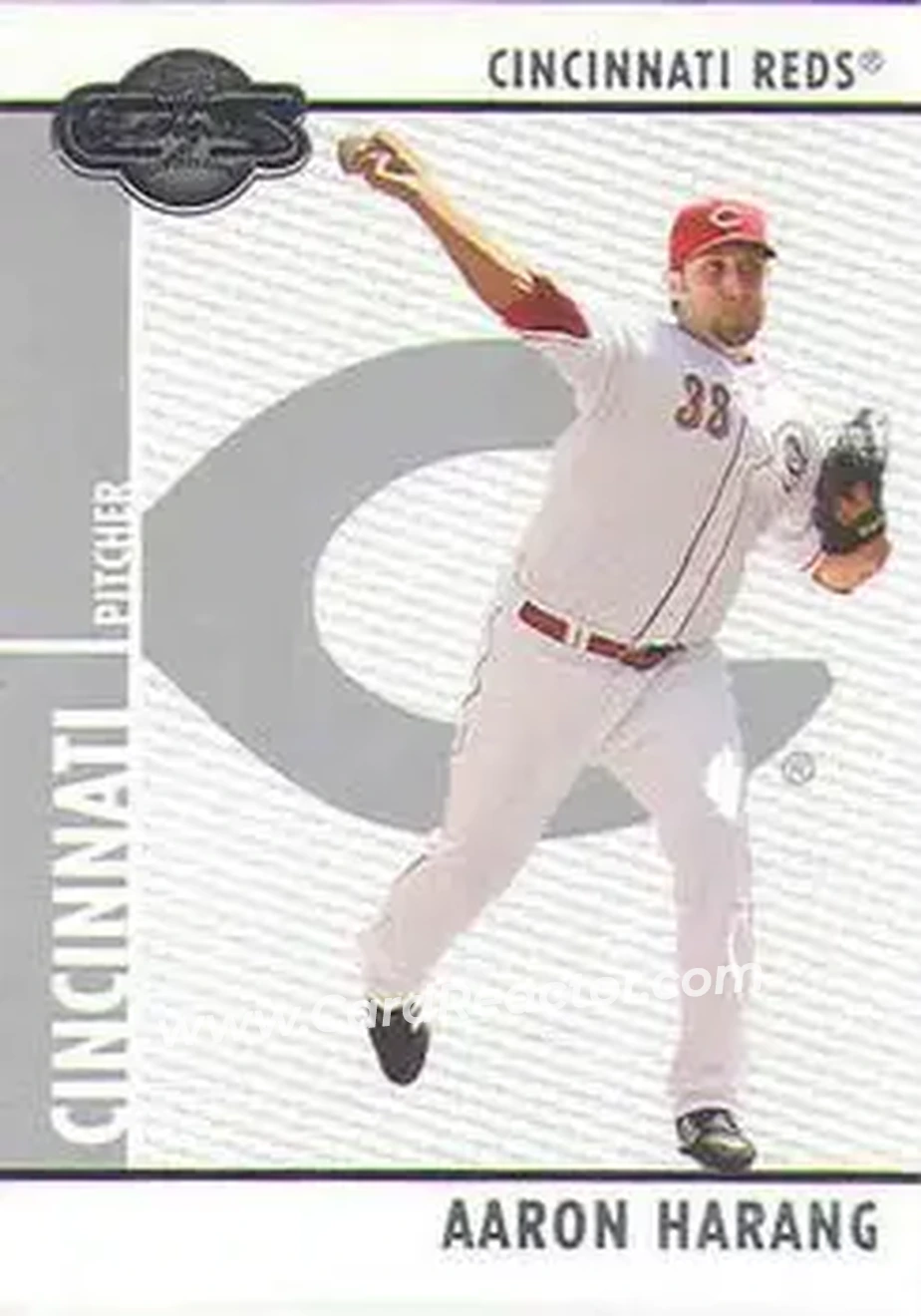 2008 Topps Co-Signers #009 - Aaron Harang - Cincinnati Reds - Front 2008 Topps Co-Signers #009 - Aaron Harang - Cincinnati Reds - Front