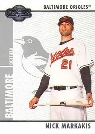 2008 Topps Co-Signers #011 - Nick Markakis - Baltimore Orioles
