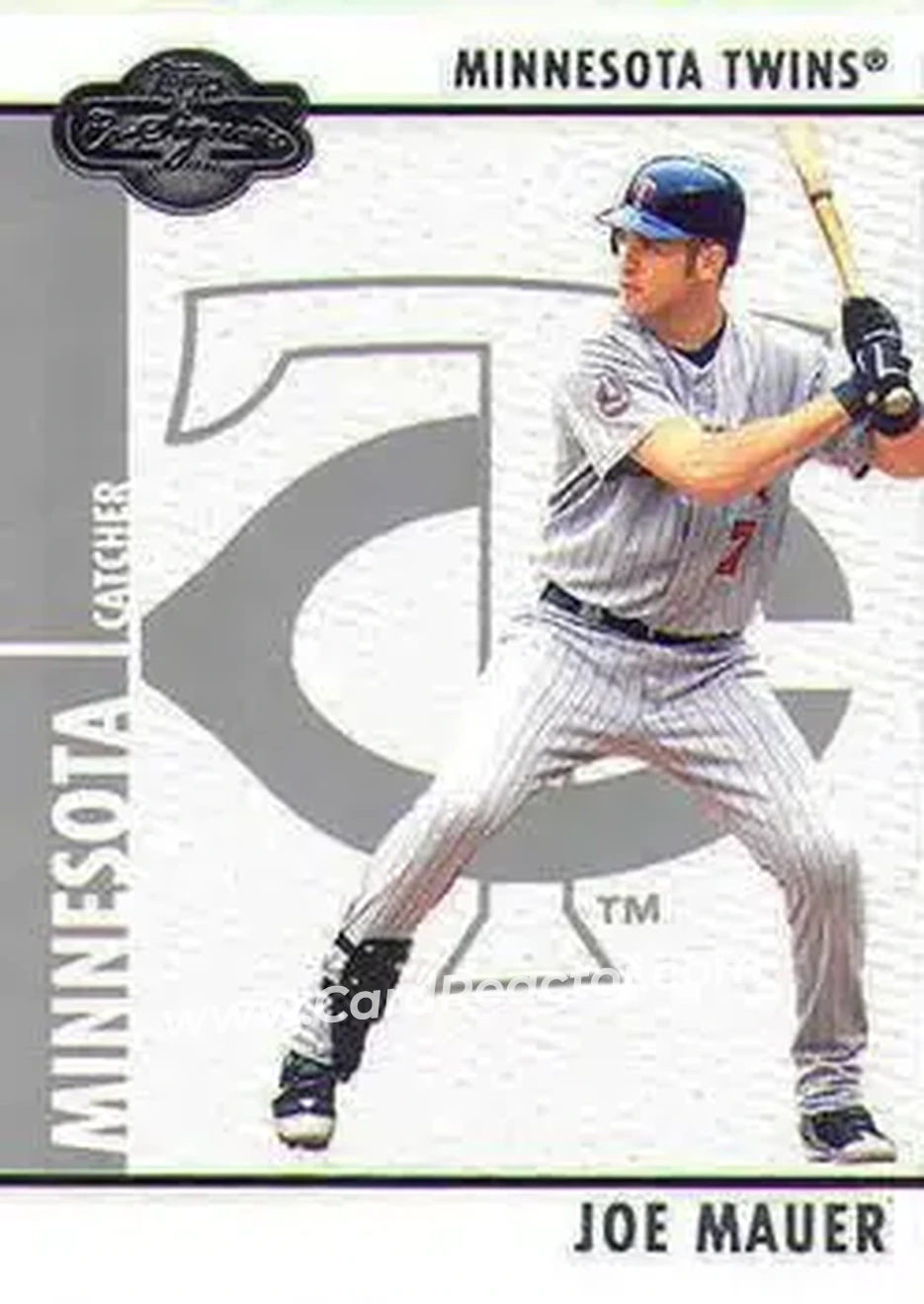 2008 Topps Co-Signers #016 - Joe Mauer - Minnesota Twins - Front
