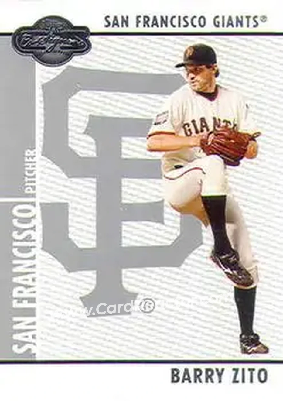 2008 Topps Co-Signers #018 - Barry Zito - San Francisco Giants - Front