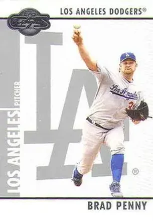 2008 Topps Co-Signers #019 - Brad Penny - Los Angeles Dodgers