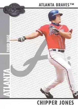 2008 Topps Co-Signers #023 - Chipper Jones - Atlanta Braves