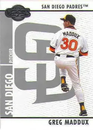 2008 Topps Co-Signers #028 - Greg Maddux - San Diego Padres