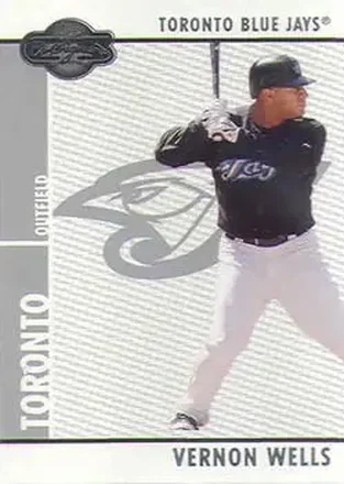 2008 Topps Co-Signers #030 - Vernon Wells - Toronto Blue Jays