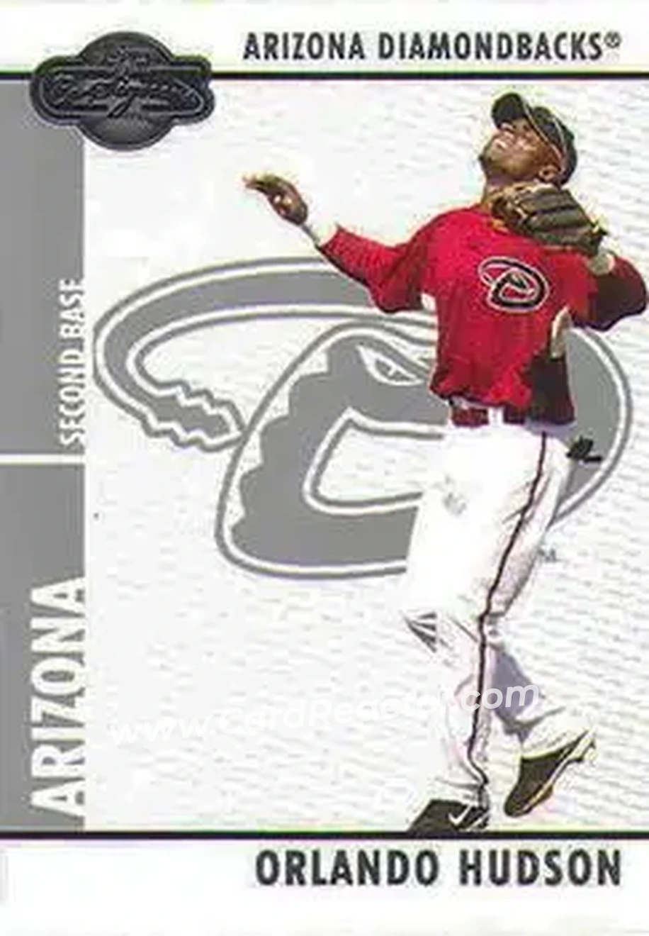 2008 Topps Co-Signers #031 - Orlando Hudson - Arizona Diamondbacks - Front