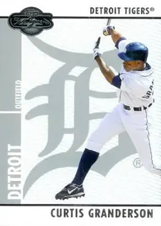 2008 Topps Co-Signers #033 - Curtis Granderson - Detroit Tigers