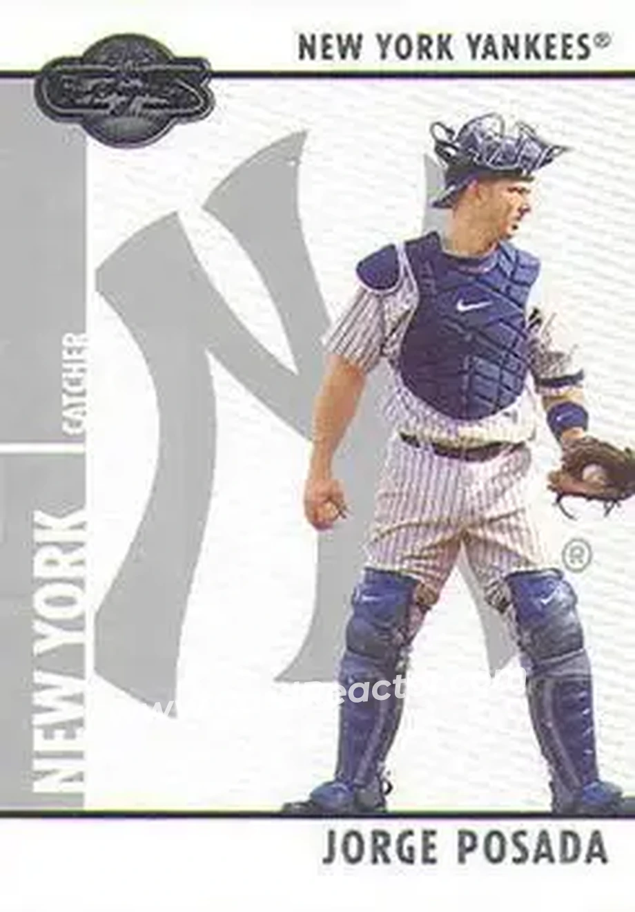 2008 Topps Co-Signers #035 - Jorge Posada - New York Yankees - Front