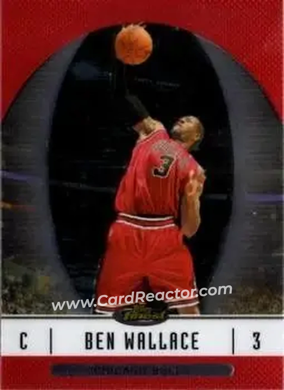 2006-07 Finest #2 - Ben Wallace - Chicago Bulls