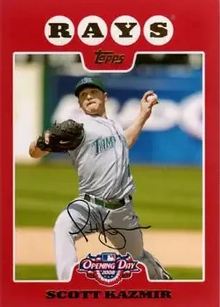 2008 Topps Opening Day #5 - Scott Kazmir - Tampa Bay Rays