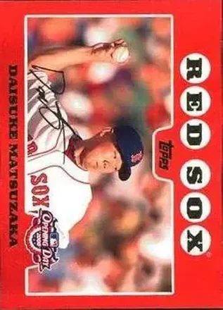 2008 Topps Opening Day #12 - Daisuke Matsuzaka - Boston Red Sox