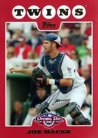 2008 Topps Opening Day #15 - Joe Mauer - Minnesota Twins