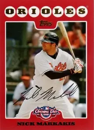 2008 Topps Opening Day #20 - Nick Markakis - Baltimore Orioles