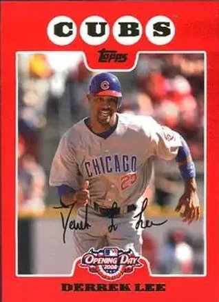 2008 Topps Opening Day #26 - Derrek Lee - Chicago Cubs
