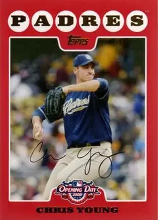 2008 Topps Opening Day #29 - Chris Young - San Diego Padres