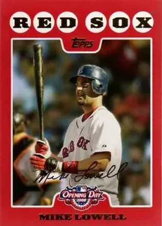 2008 Topps Opening Day #31 - Mike Lowell - Boston Red Sox