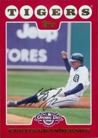 2008 Topps Opening Day #32 - Curtis Granderson - Detroit Tigers