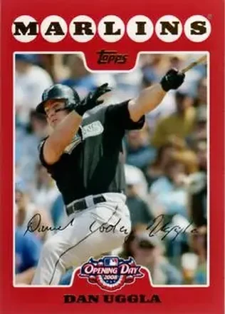 2008 Topps Opening Day #33 - Dan Uggla - Florida Marlins