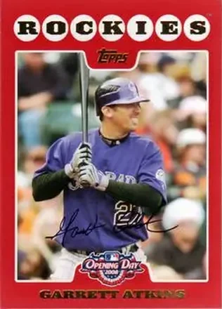 2008 Topps Opening Day #35 - Garrett Atkins - Colorado Rockies