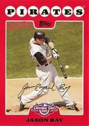 2008 Topps Opening Day #39 - Jason Bay - Pittsburgh Pirates