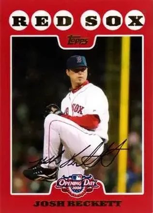 2008 Topps Opening Day #40 - Josh Beckett - Boston Red Sox