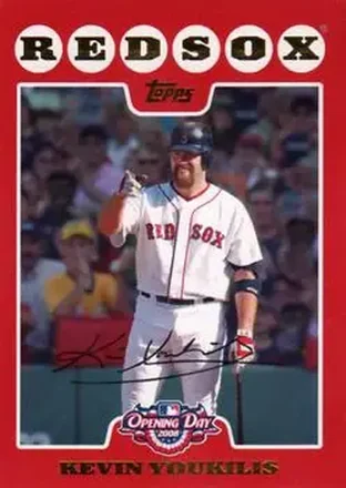 2008 Topps Opening Day #47 - Kevin Youkilis - Boston Red Sox
