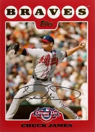 2008 Topps Opening Day #53 - Chuck James - Atlanta Braves