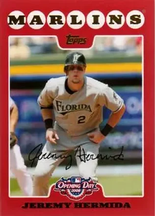 2008 Topps Opening Day #54 - Jeremy Hermida - Florida Marlins