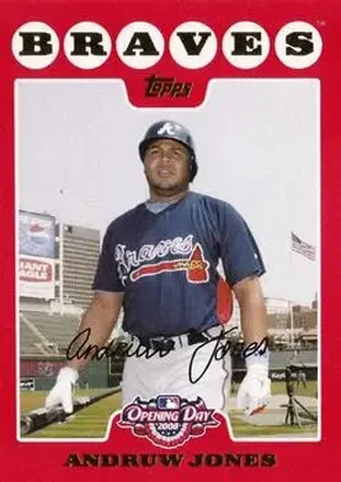 2008 Topps Opening Day #55 - Andruw Jones - Atlanta Braves