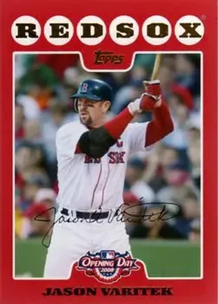 2008 Topps Opening Day #56 - Jason Varitek - Boston Red Sox