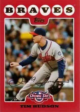 2008 Topps Opening Day #57 - Tim Hudson - Atlanta Braves