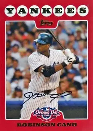 2008 Topps Opening Day #60 - Robinson Cano - New York Yankees