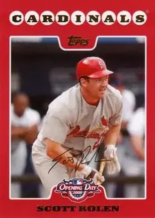 2008 Topps Opening Day #72 - Scott Rolen - St. Louis Cardinals