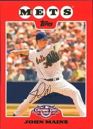 2008 Topps Opening Day #73 - John Maine - New York Mets