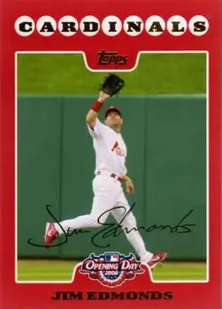 2008 Topps Opening Day #82 - Jim Edmonds - St. Louis Cardinals