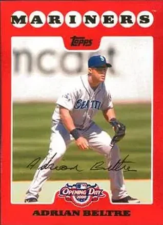 2008 Topps Opening Day #86 - Adrian Beltré - Seattle Mariners