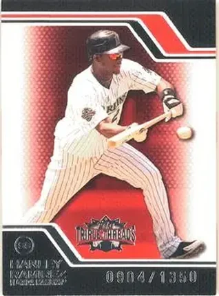 2008 Topps Triple Threads #20 - Hanley Ramirez - Florida Marlins